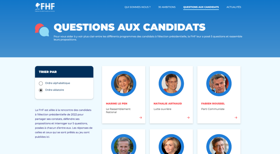 Application FHF ambition Santé 2022 Agence Sloop